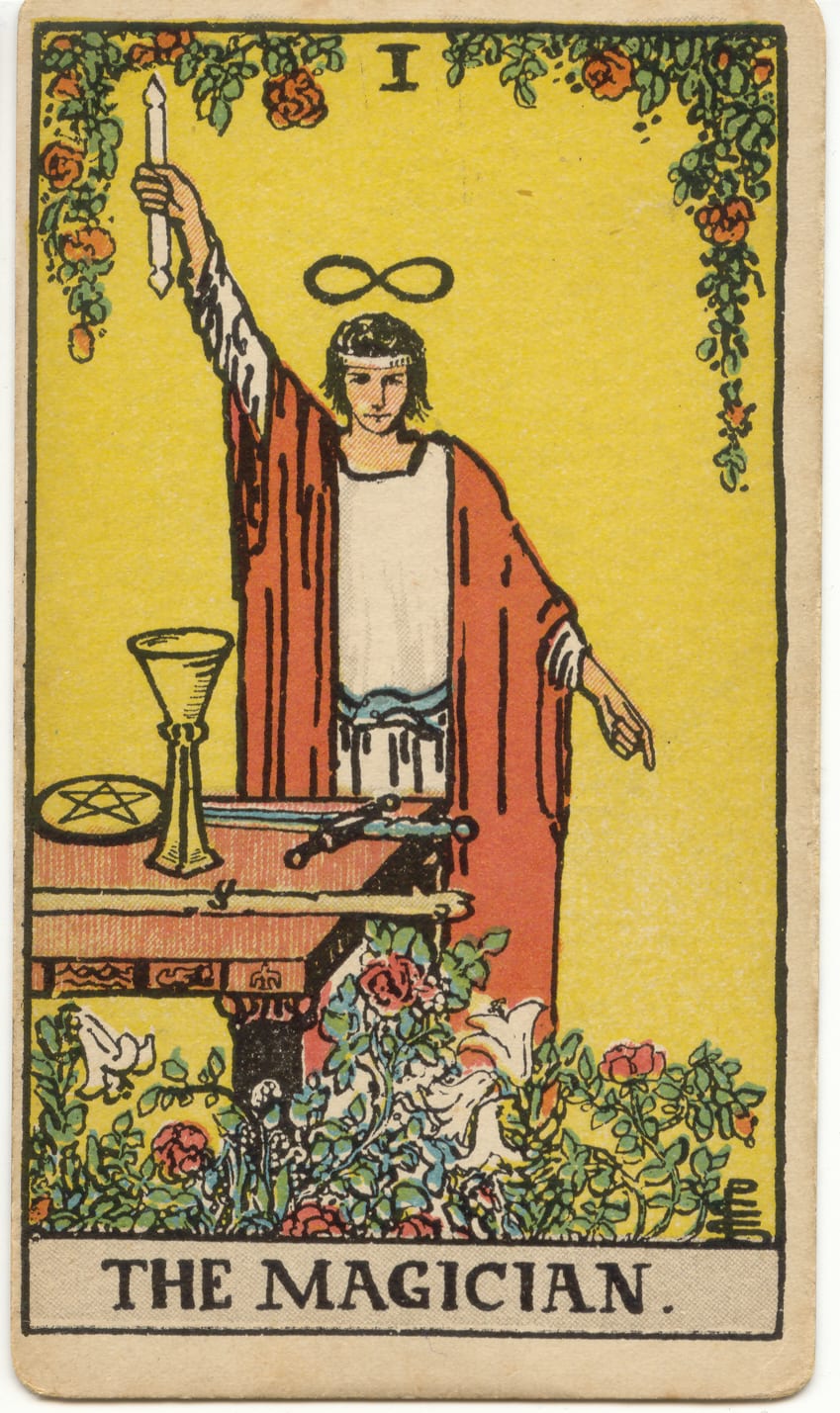 Sihirbaz Tarot Kartı